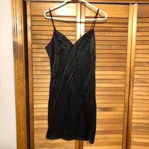 Black Forever 21 Slip Dress